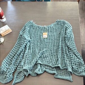 Women's Green Sweater